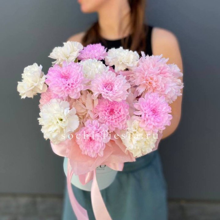 Коробка с цветами "Фиона" в Прокопьевске