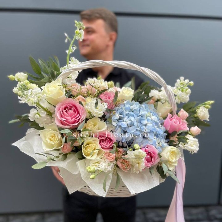 Авторская корзина "Аполинария" в Прокопьевске