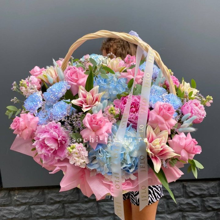 Яркая корзина "Летнее настроение" в Прокопьевске