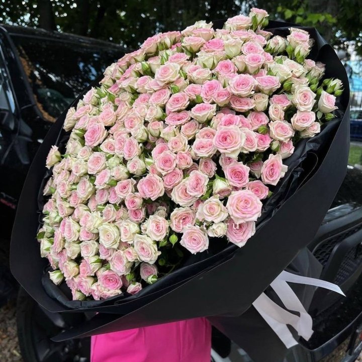 101 кустовая роза "Твистер" в Прокопьевске