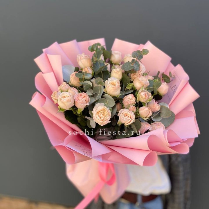 Букет пионовидных роз Cute Love в Прокопьевске