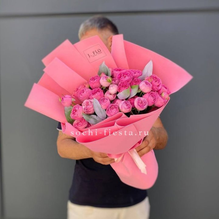 Пионовидные розы баблс №2 в Прокопьевске