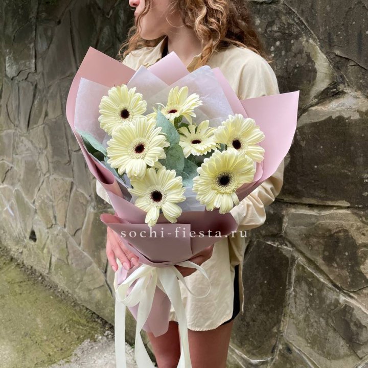 Букет голландских гербер  в Прокопьевске