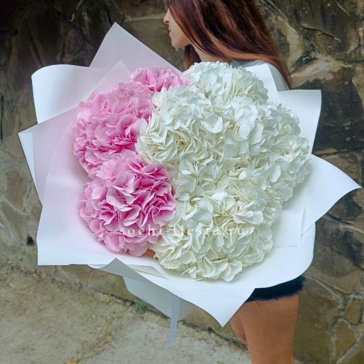 Букет гортензий №2 в Прокопьевске