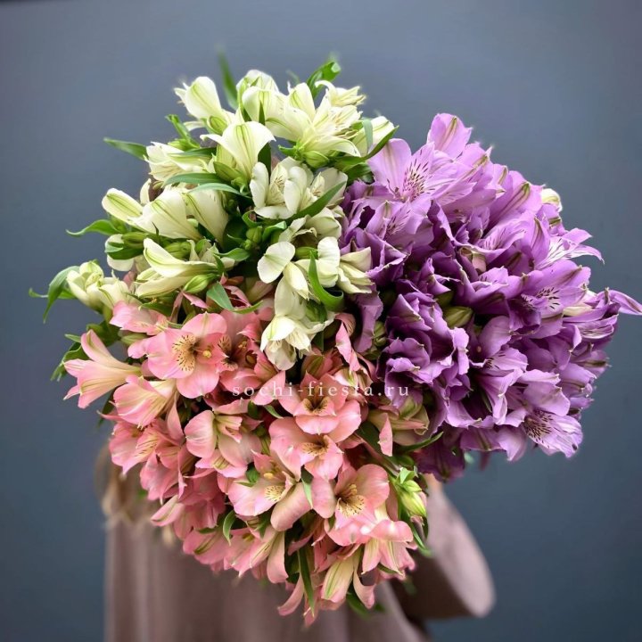 Охапка Альстромерии в Прокопьевске