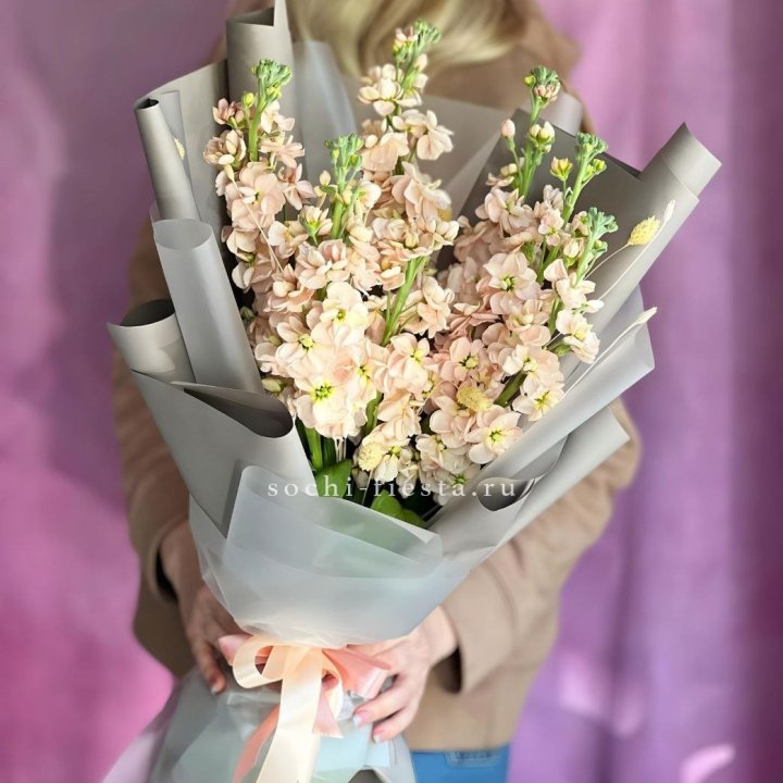 Букет ароматной маттиоллы №2 в Прокопьевске