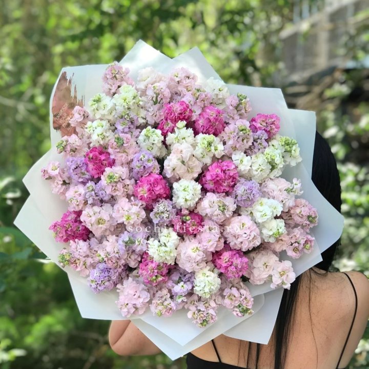 Букет ароматной маттиоллы №3 в Прокопьевске