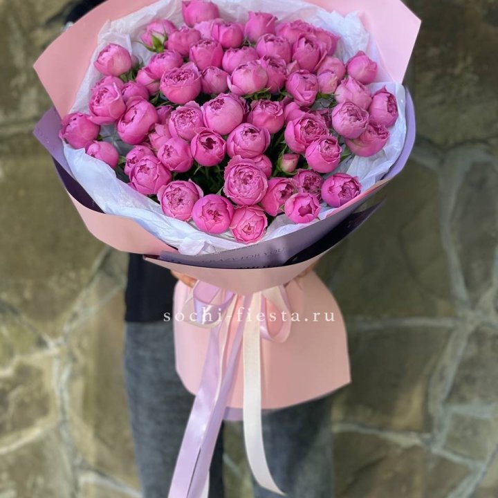 Букет "Пионки" в Прокопьевске