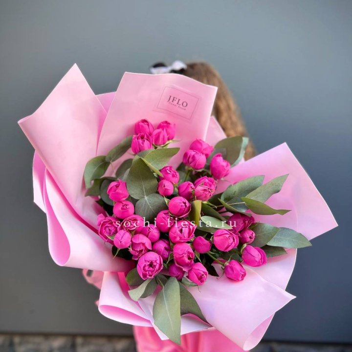 Пионовидные розы баблс в Прокопьевске