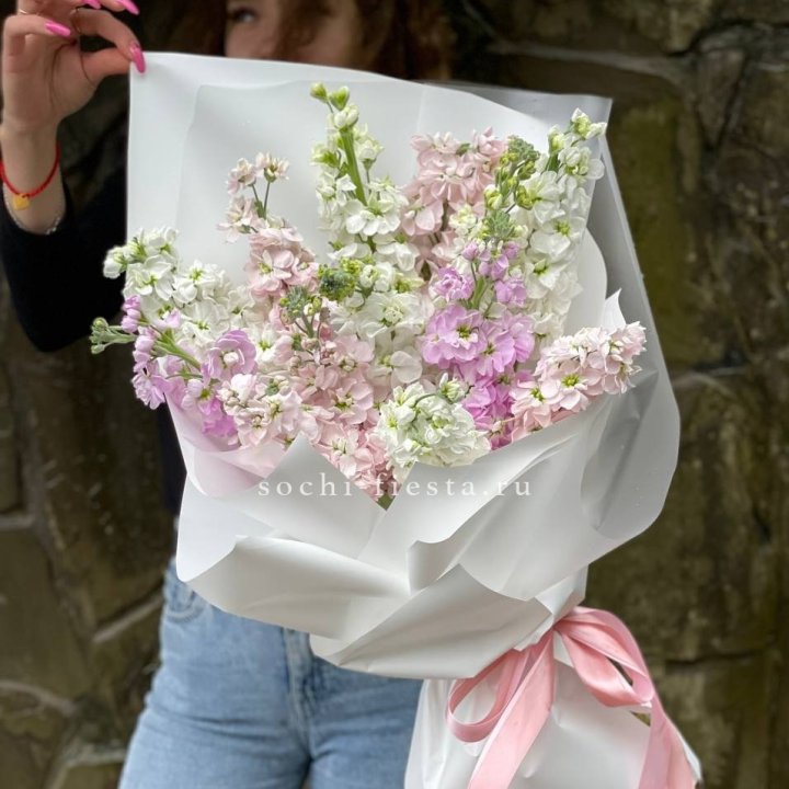 Букет маттиол №1 в Прокопьевске