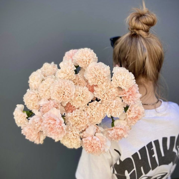 Охапка диантусов  в Прокопьевске