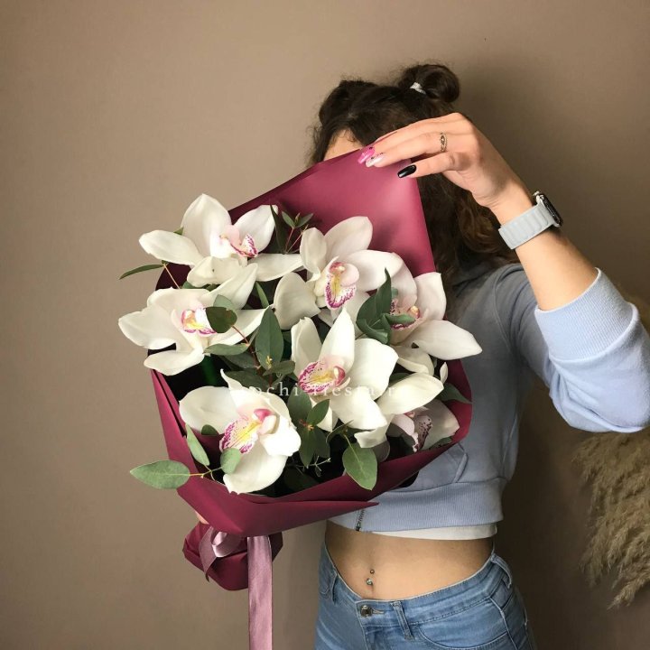 Букет орхидей №1 в Прокопьевске