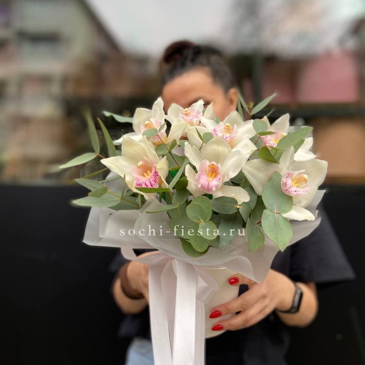 Бокс с орхидеями в Прокопьевске