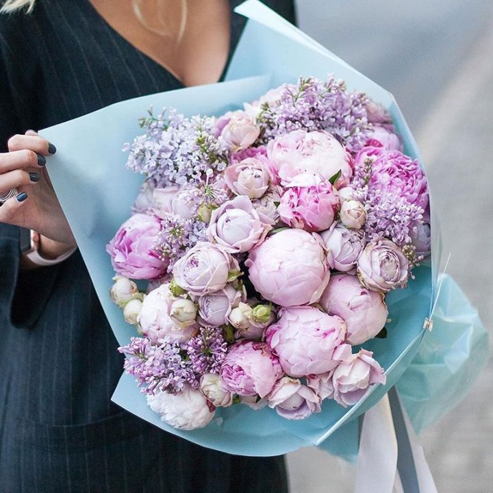 Букет "Блю логан" в Прокопьевске