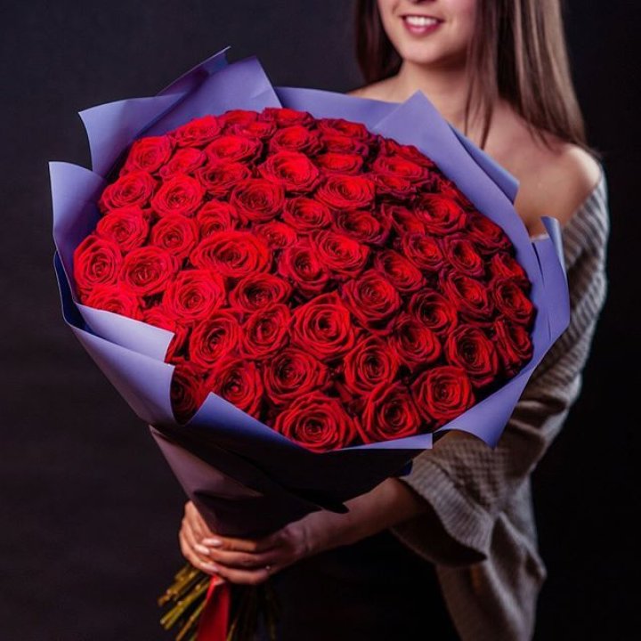 71 красная роза в Прокопьевске