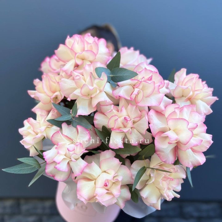 15 Французских роз Джумилия в боксе в Прокопьевске