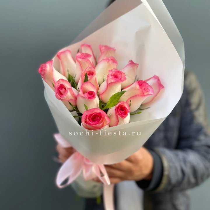 15 роз "Джумилия" в Прокопьевске