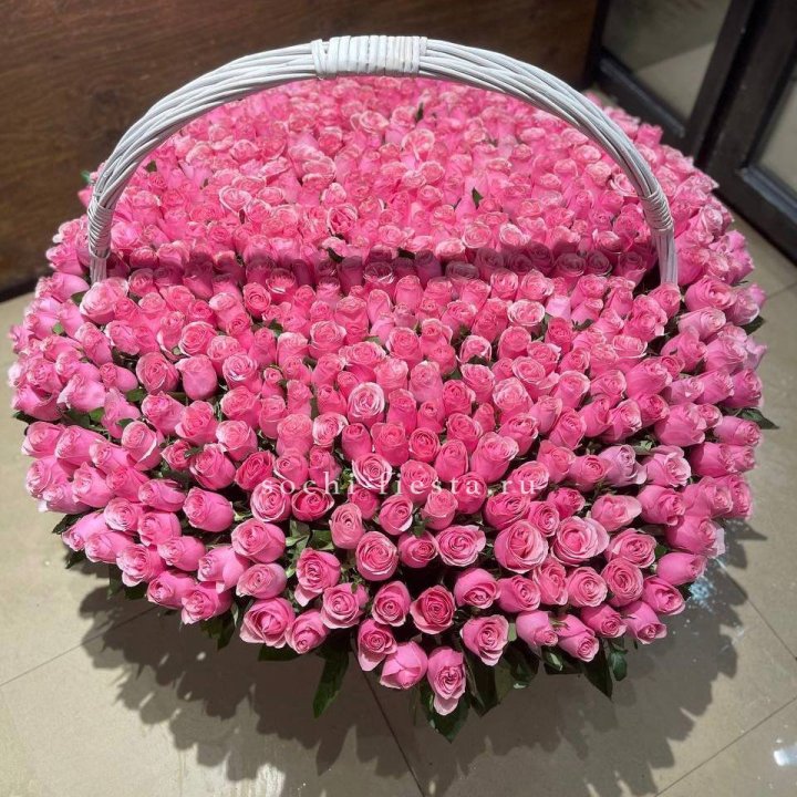 501 розовая роза в Прокопьевске