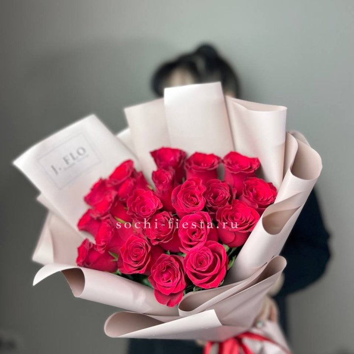 21 красная роза  в Прокопьевске