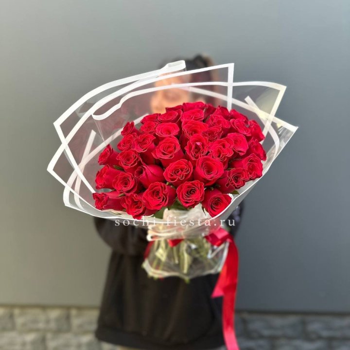 31 красная роза в Прокопьевске