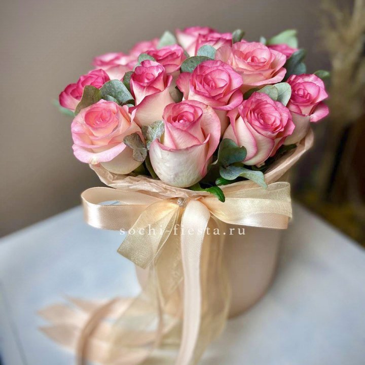 19 Роз Джумилия в коробке в Прокопьевске