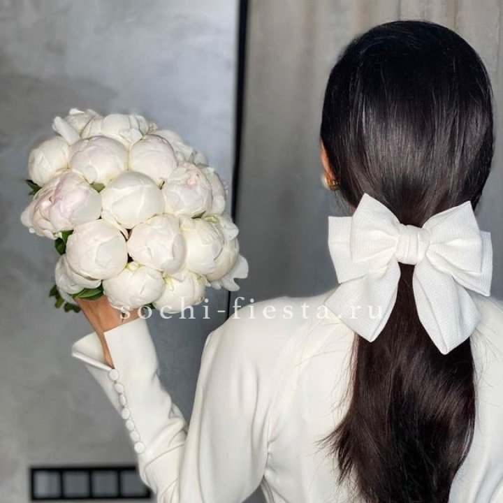 Свадебный букет пионов в Прокопьевске