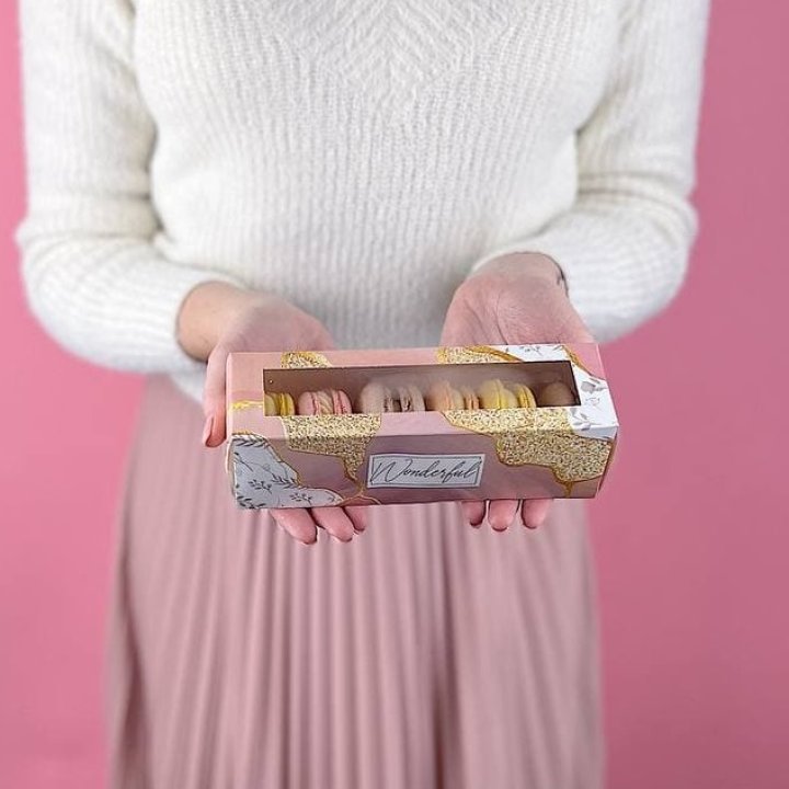 Коробка макаронс 5 шт. в Прокопьевске