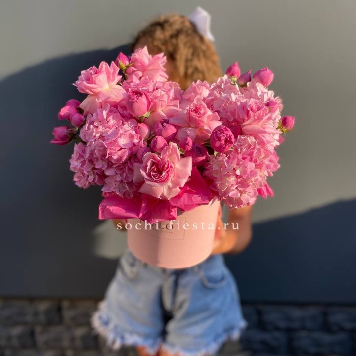 Цветочная композиция "Пасион" в Прокопьевске