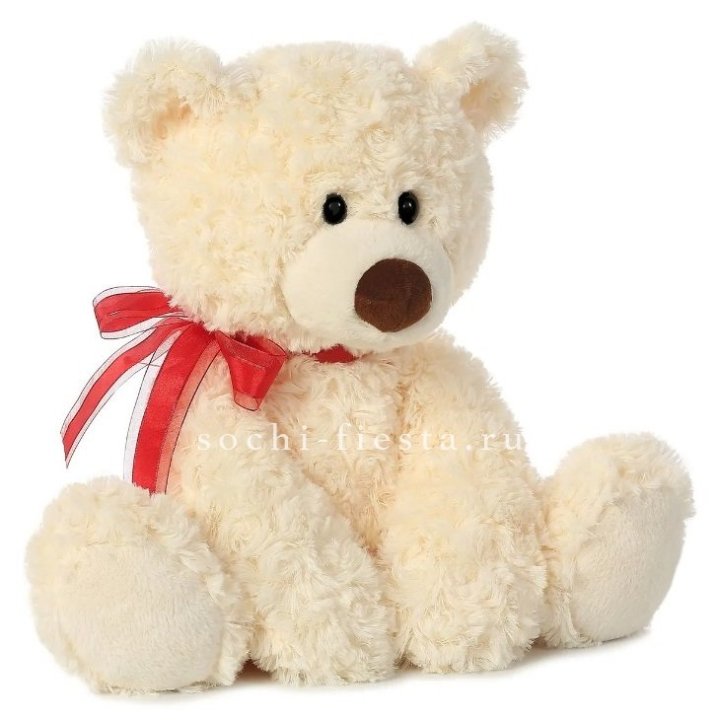 Белый плюшевый мишка  в Прокопьевске
